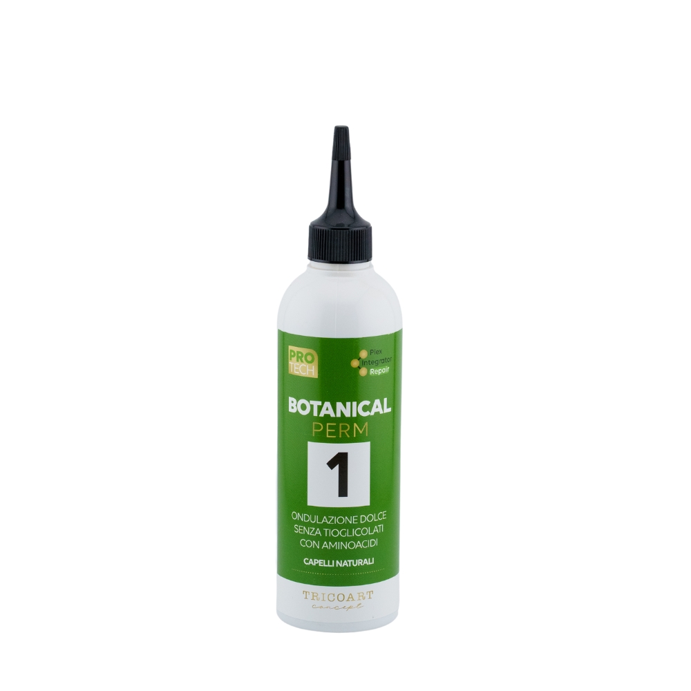 PROTECH Botanical Perm 2 Płyn do trwałej ondulacji nowej generacji – włosy zniszczone/uszkodzone/farbowane – Tricoart