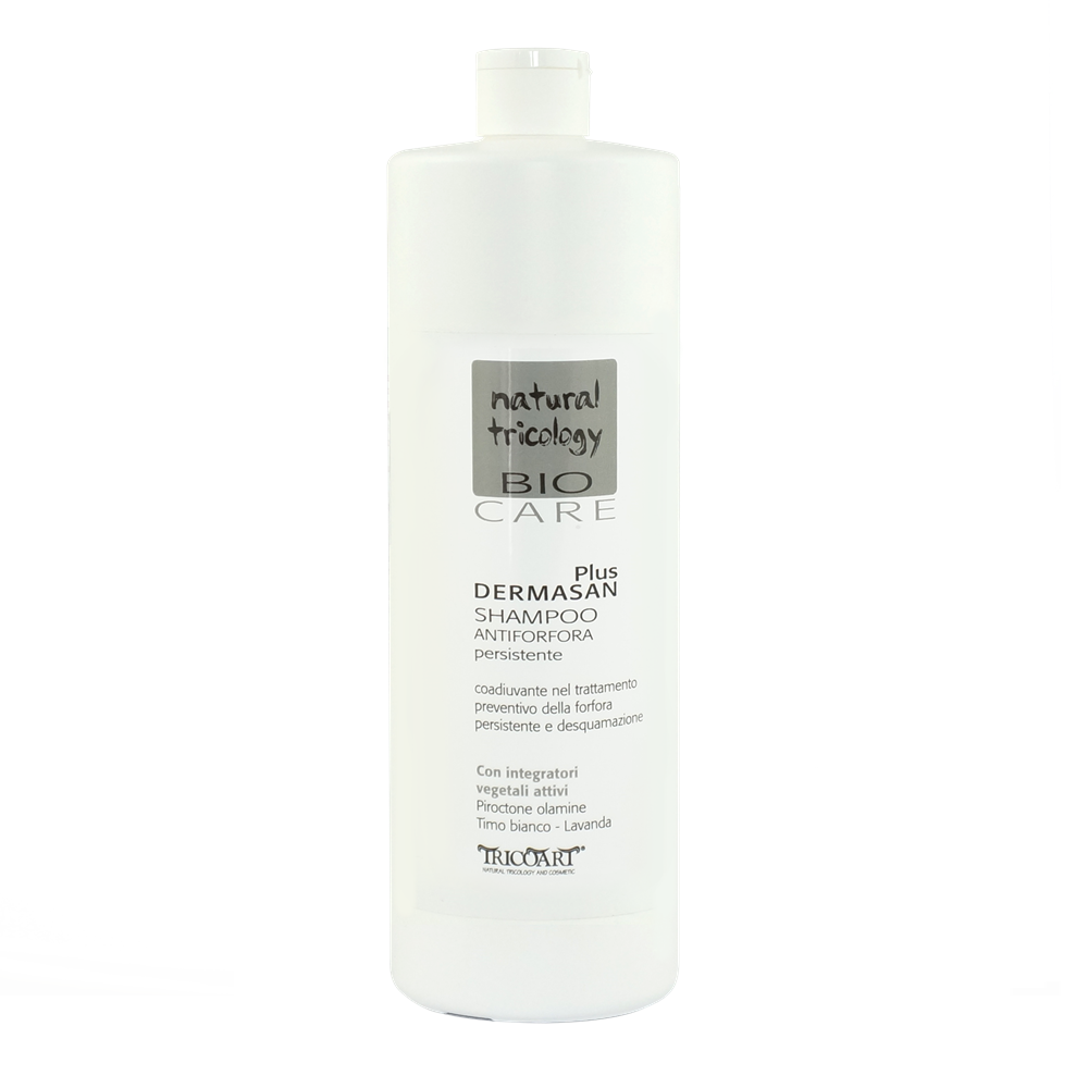 DERMASAN Shampoo antiforfora persistente Trychologiczny szampon przeciwłupieżowy intensywny- ł.tłusty 1000 ml – Tricoart