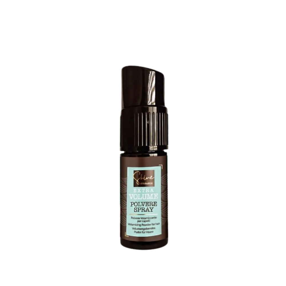 SHINE ORGANIC Extra volume polvere volumizzante spray Trychologiczny puder do włosów nadający objętości spray 60 ml – Tricoart