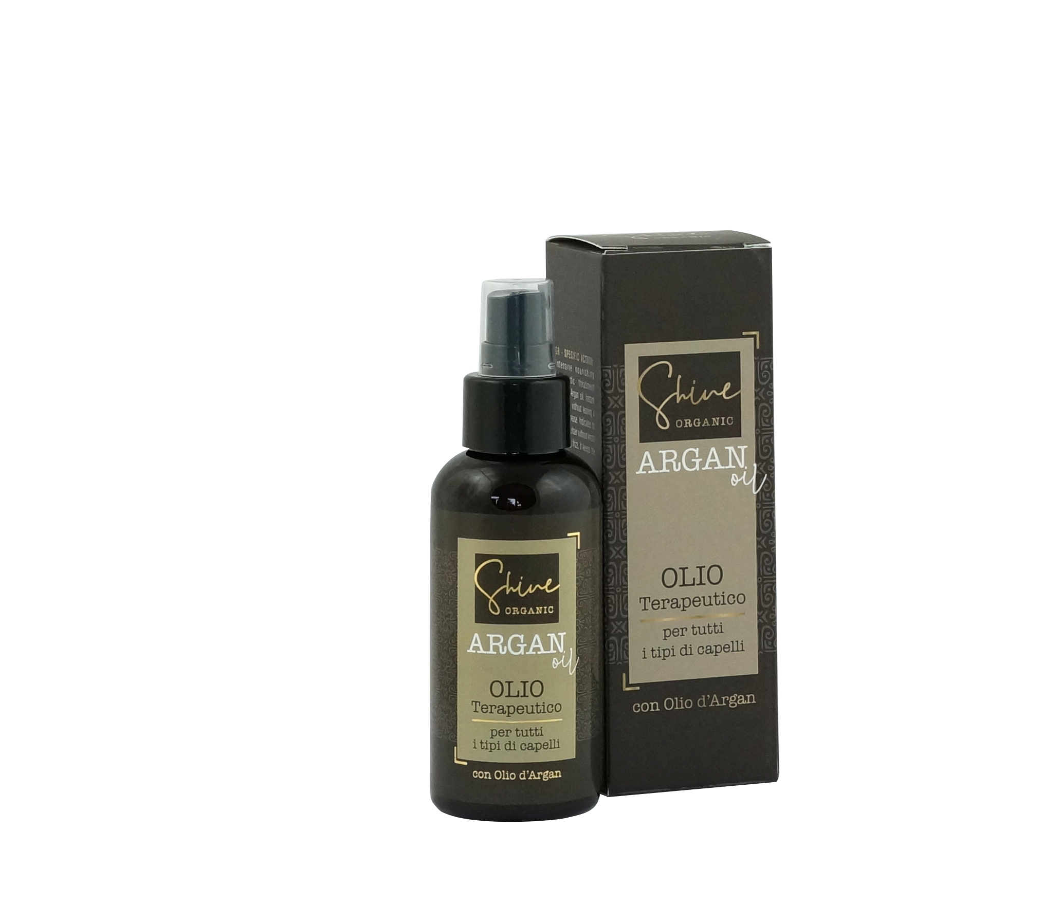 SHINE ORGANIC ARGAN OIL Olio terapeutico Terapeutyczny olej arganowy 100 ml – Tricoart