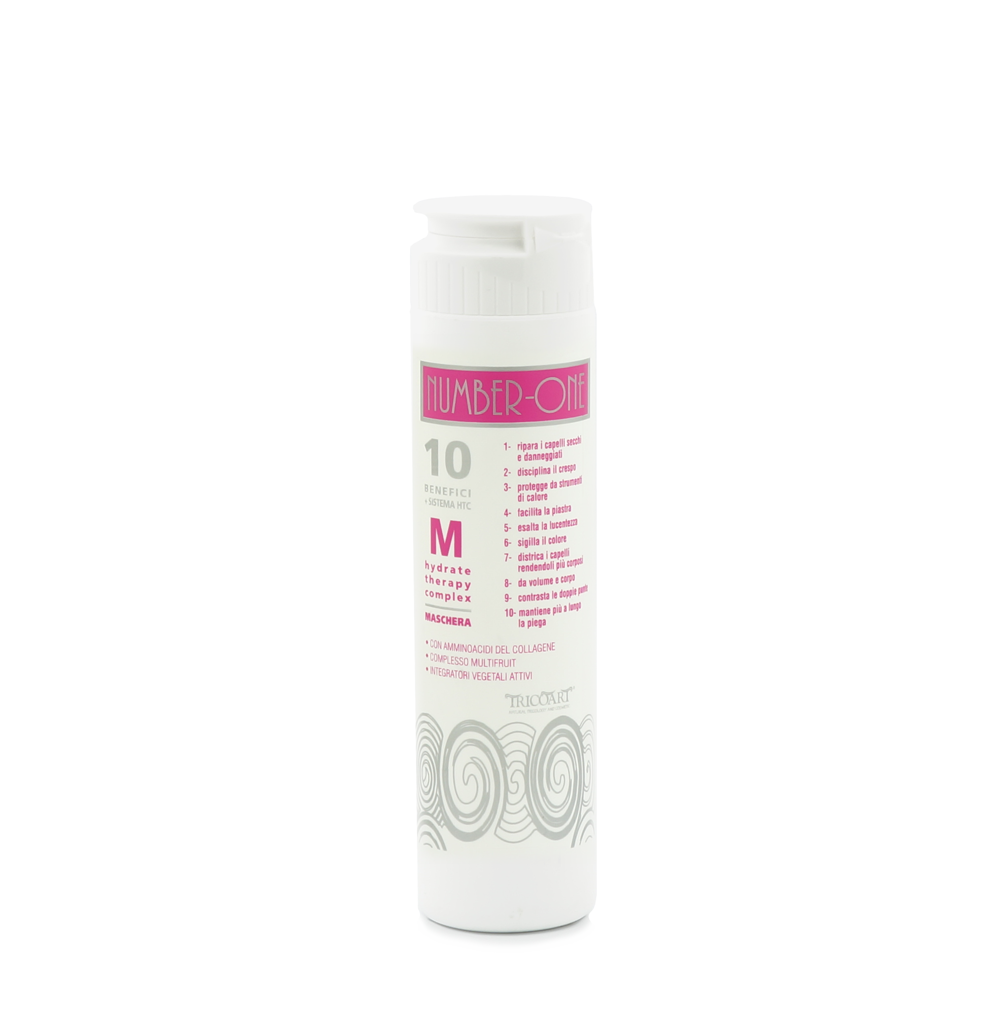 NUMBER-ONE Maschera hydrate therapy complex Intensywnie nawilżająca maska kremowa 250 ml – Tricoart
