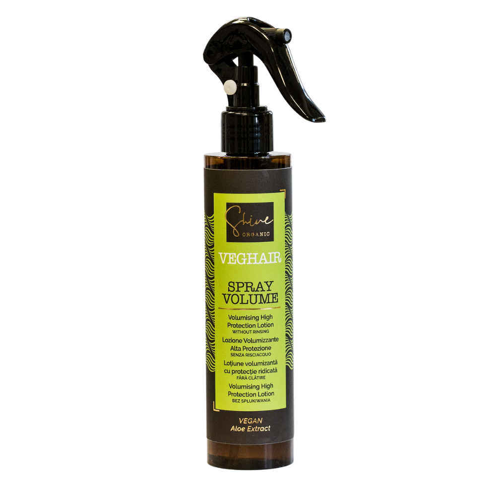 SHINE ORGANIC Veg Hair Spray Volume Spray przywracający objętość 200 ml – Tricoart