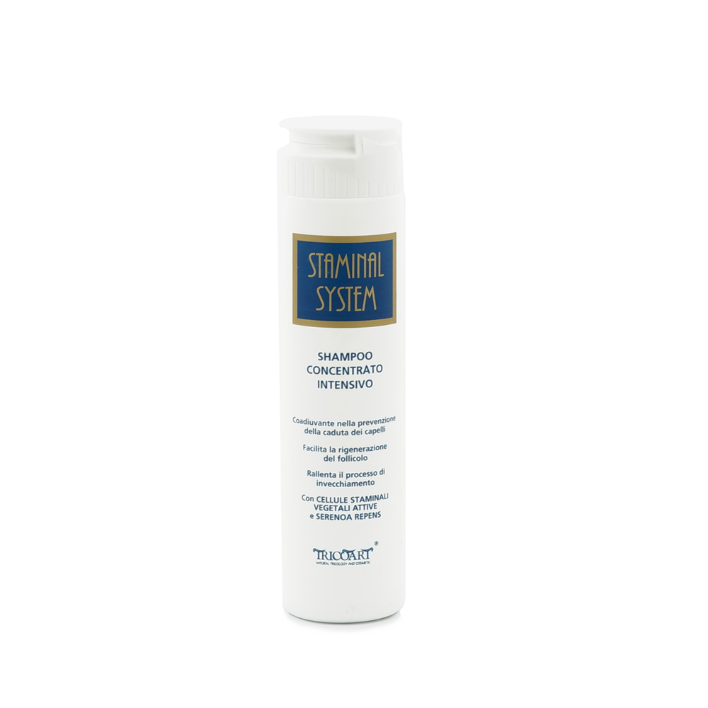 STAMINAL SYSTEM Shampoo concentrato intensivo Skoncentrowany szampon trychologiczny z komórkami macierzystymi 250 ml – Tricoart