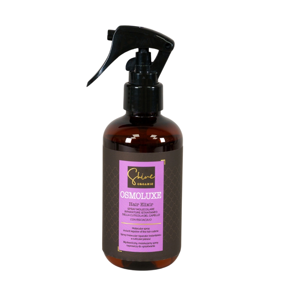 SHINE ORGANIC Osmoluxe Hair Elixir Błyskawiczny molekularny spray naprawczy do spłukiwania 200 ml – Tricoart