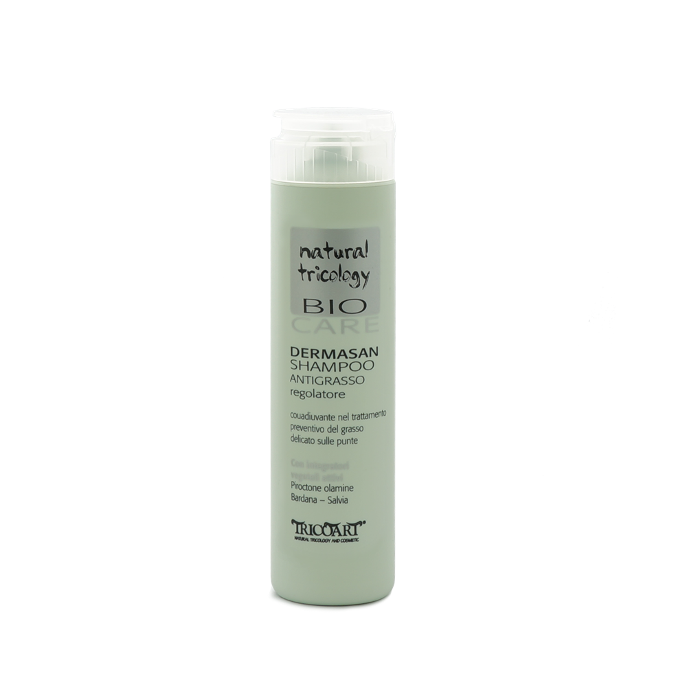 DERMASAN Shampoo antigrasso regolatore Trychologiczny szampon antyłojotokowy normalizujący 250 ml – Tricoart