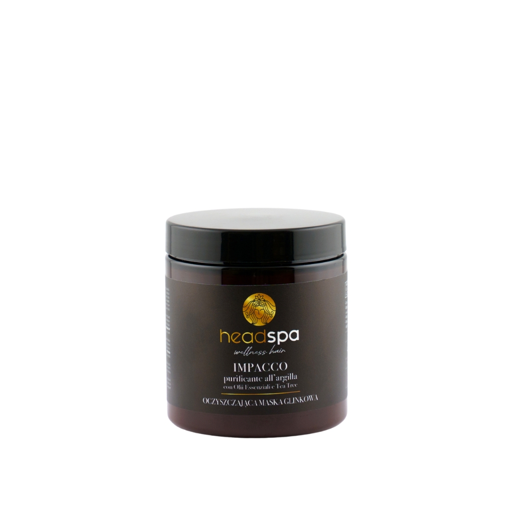 HEAD SPA Impaco purificante all argilla Oczyszczająca maska glinkowa 200 ml – Tricoart