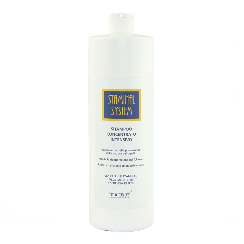 STAMINAL SYSTEM Shampoo concentrato intensivo Skoncentrowany szampon trychologiczny z komórkami macierzystymi 1000 ml – Tricoart