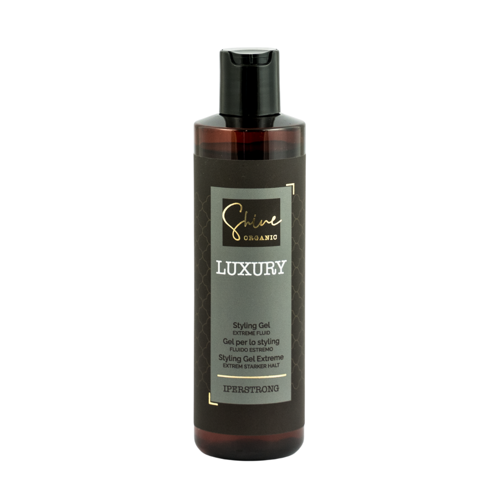 SHINE ORGANIC Luxury Gel Fluido Estremo Trychologiczny żel do stylizacji Luxury 250 ml – Tricoart